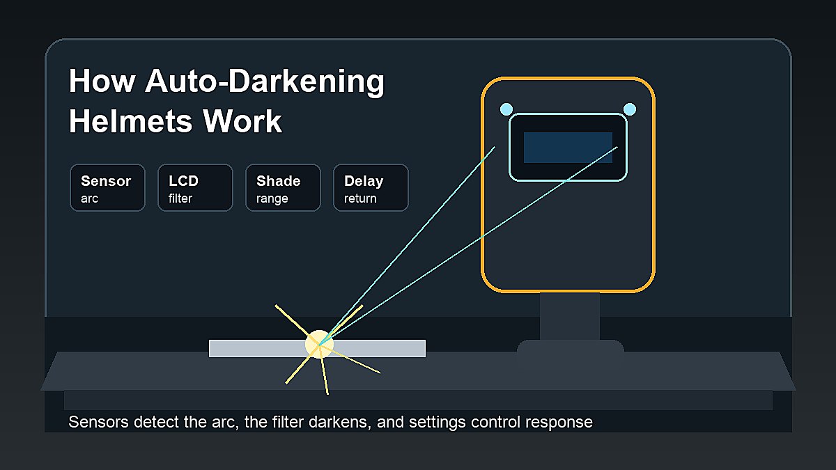 How Do Auto-Darkening Welding Helmets Work?