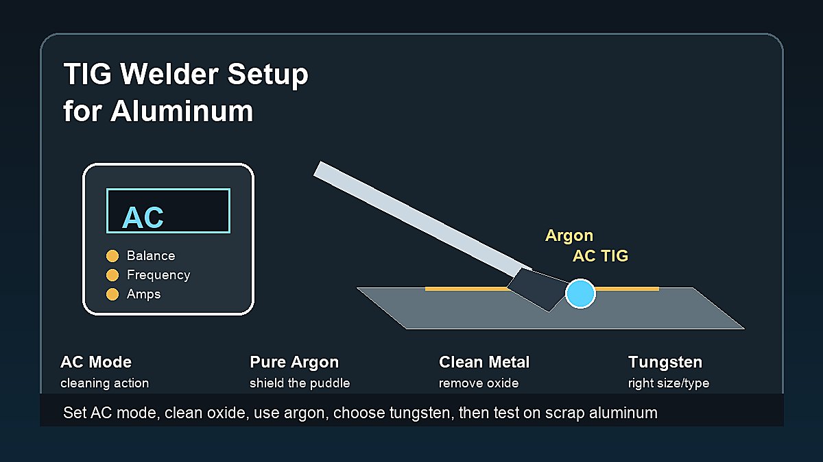 How to Set Up a TIG Welder for Aluminum
